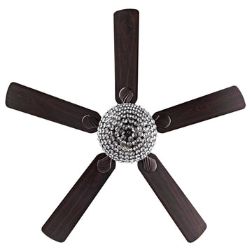 Cammy 52" Traditional Transitional Iron LED CEILING FAN - JONATHAN Y